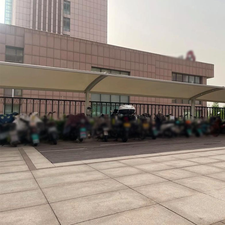 台州膜结构电动车棚